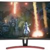 Acer ED323QUR Abidpx 31.5 Inches WQHD (2560 x 1440) Curved 1800R VA Gaming Monitor with AMD Radeon FREESYNC Technology - 4ms; 144Hz Refresh Rate; Display Port, HDMI Port & DVI Port,Black