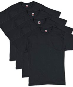 Hanes Men's ComfortSoft Short Sleeve T-Shirt (4 Pack )