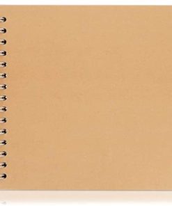 Hardcover Kraft Scrapbook Album (8 x 8 Inches, 40 Sheets)