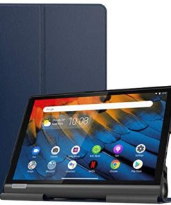 MoKo Case Fit Lenovo Yoga Smart Tab 10.1(YT-X705F), Ultra Lightweight Slim Smart Shell Stand Cover Case for Lenovo Yoga Smart Tab 10.1(YT-X705F) Tablet - Indigo