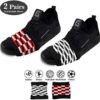TTY Socks and Sneakers Dancing on Smooth floorShoes Dancing on Floor-Fitness and Linear Dancing Shoe Covers Rotate and Glide, Easy to Protect Knees